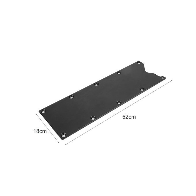 Valley Cover Anti-corrosion Low Profile Aluminum-Black
