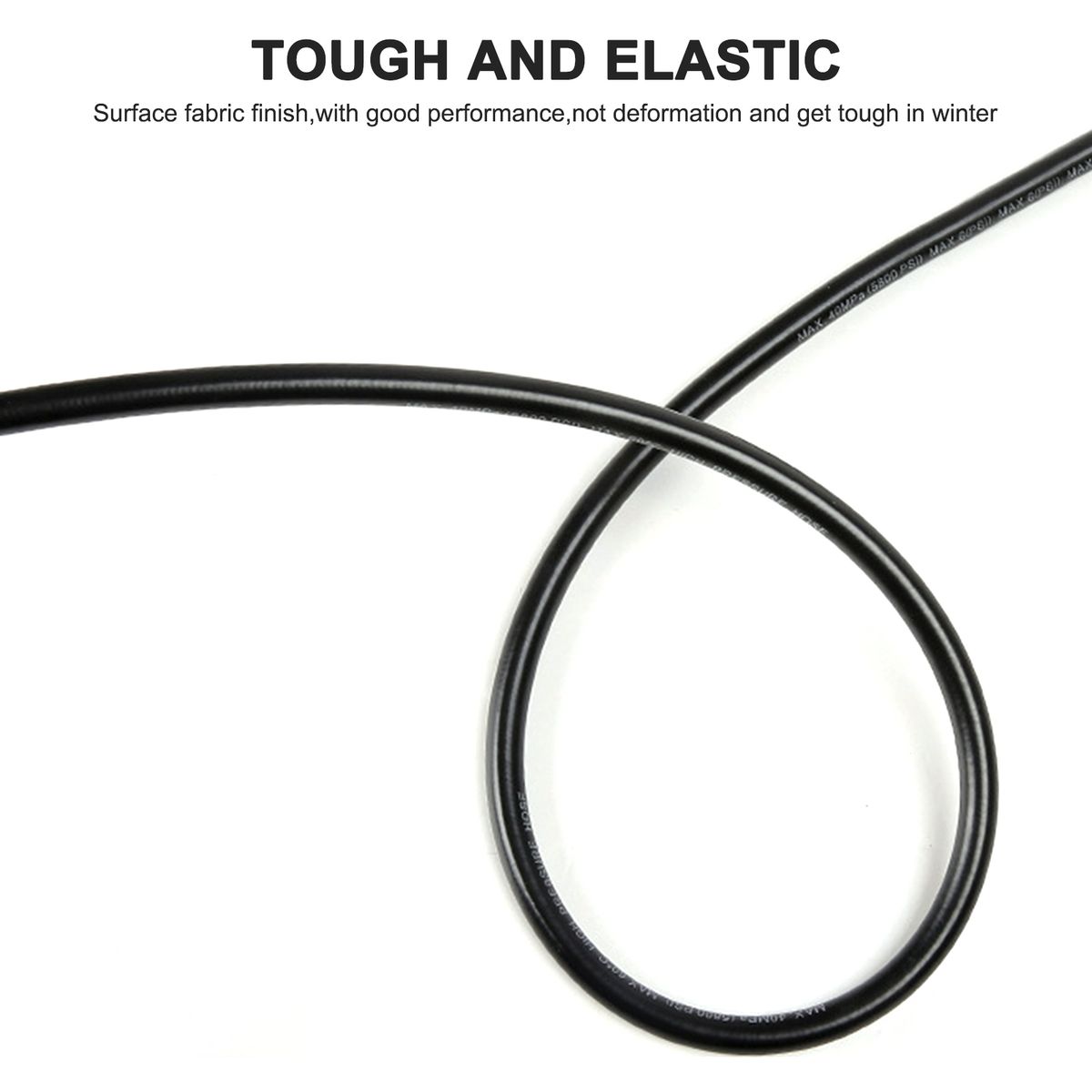 15M High Pressure Washer Hose 5800psi Rubber Hose Car