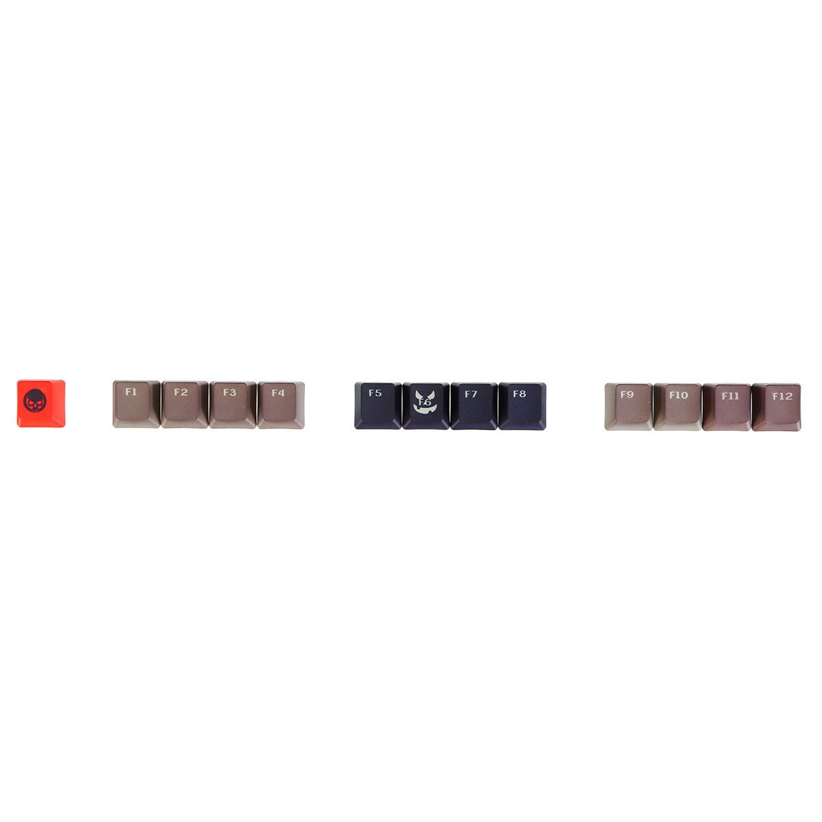 Feker PBT Five-sided Sublimation OEM Height 108 Key Halloween Theme Mechianical Keyboard Keycap With Key Puller