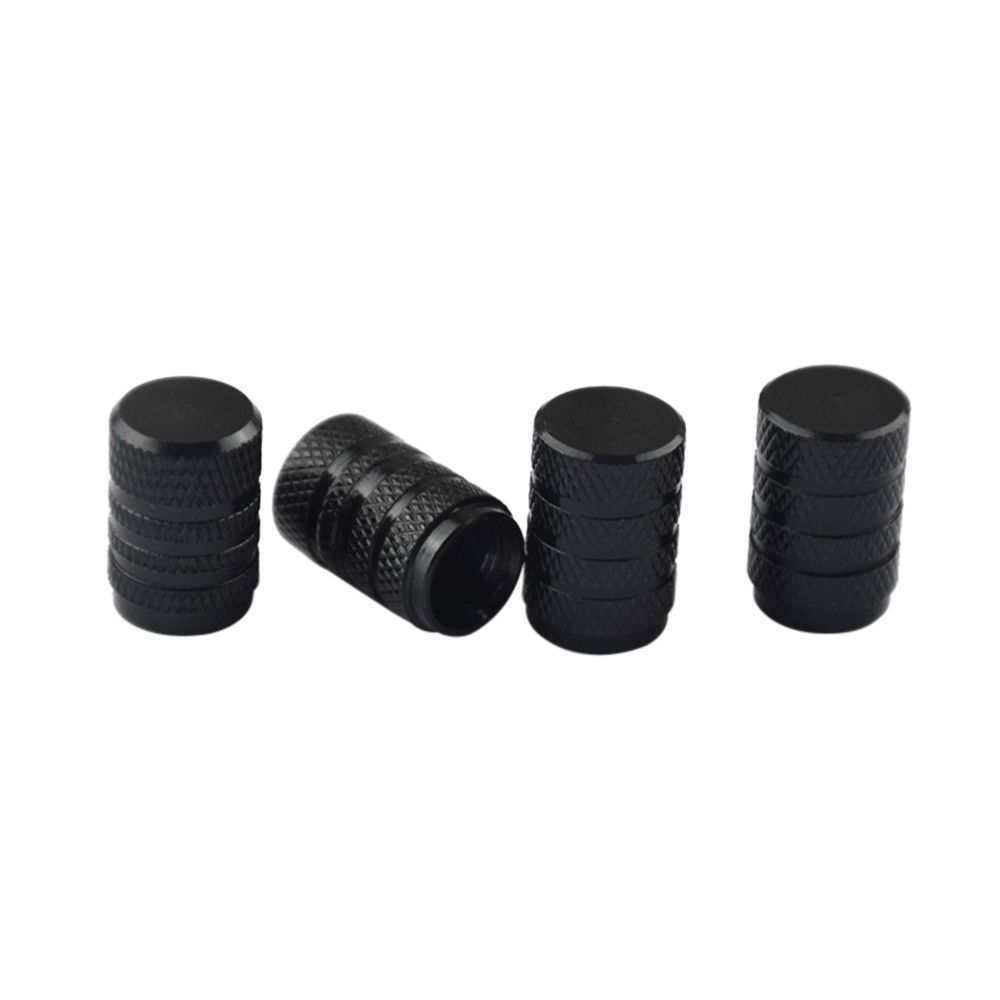 4x Aluminum Air Pressure Valve Cap Tire Wheel Rims Stem