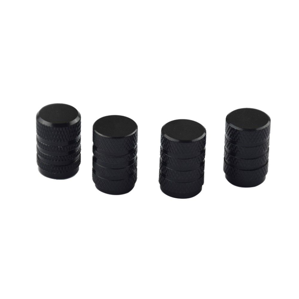 4x Aluminum Air Pressure Valve Cap Tire Wheel Rims Stem