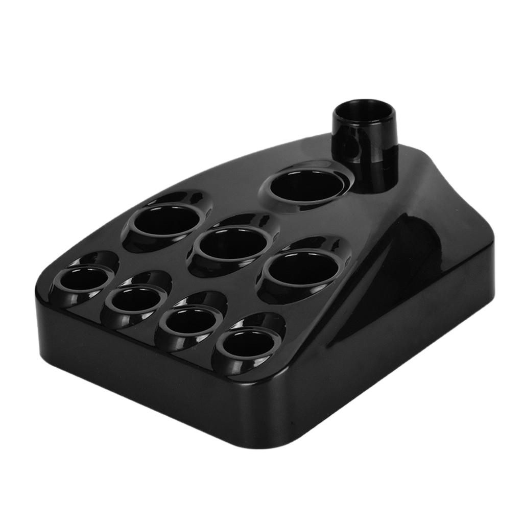 Plastic Tattoo Ink Cups Holder Rack 9 Holes Tattooing Pigment Caps Pen