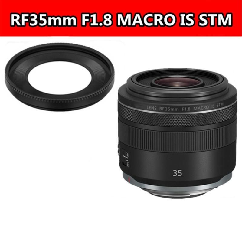 W52 Lens Hood for Canon EOS R RP R5 R6 with RF 35mm f/1.8 Macro IS STM Lens Replaces Canon EW-52 Cameras Accessories