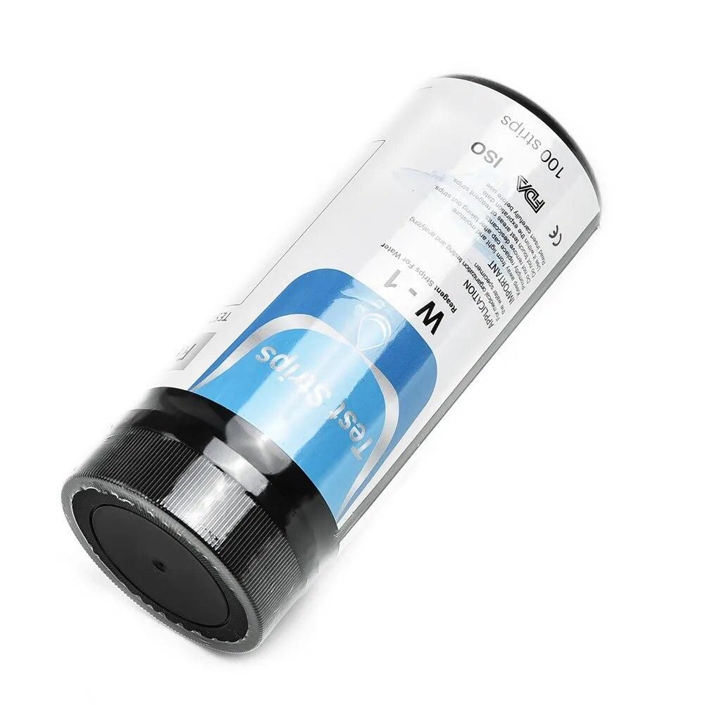 50PCS Water Total Hardness Test Strips Quick And Easy Testing Kit 0-425 PPM New Water Quality Test Strip For Testing Hardness PH