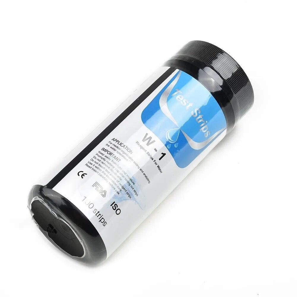 50PCS Water Total Hardness Test Strips Quick And Easy Testing Kit 0-425 PPM New Water Quality Test Strip For Testing Hardness PH