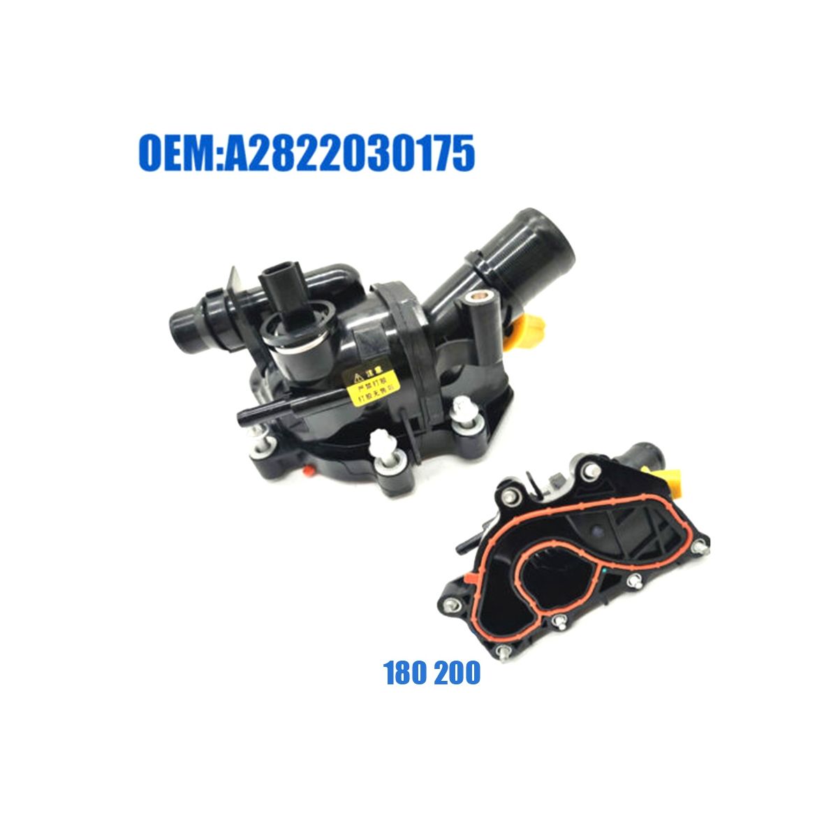 4MATIC Thermostat with Gaskets for A CLA 180 200 250 GLB180 200 250 A2822030175 2822035500