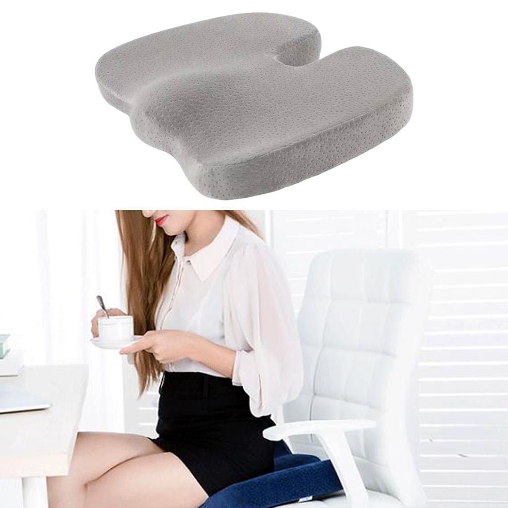 Seat Cushion Pressure Relief Pillow Grey