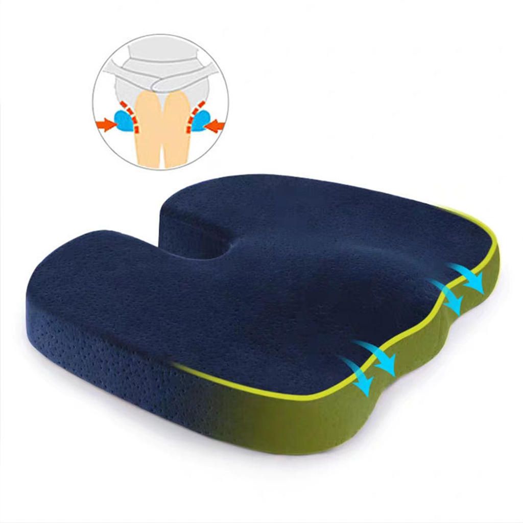 Seat Cushion Pressure Relief Pillow Grey