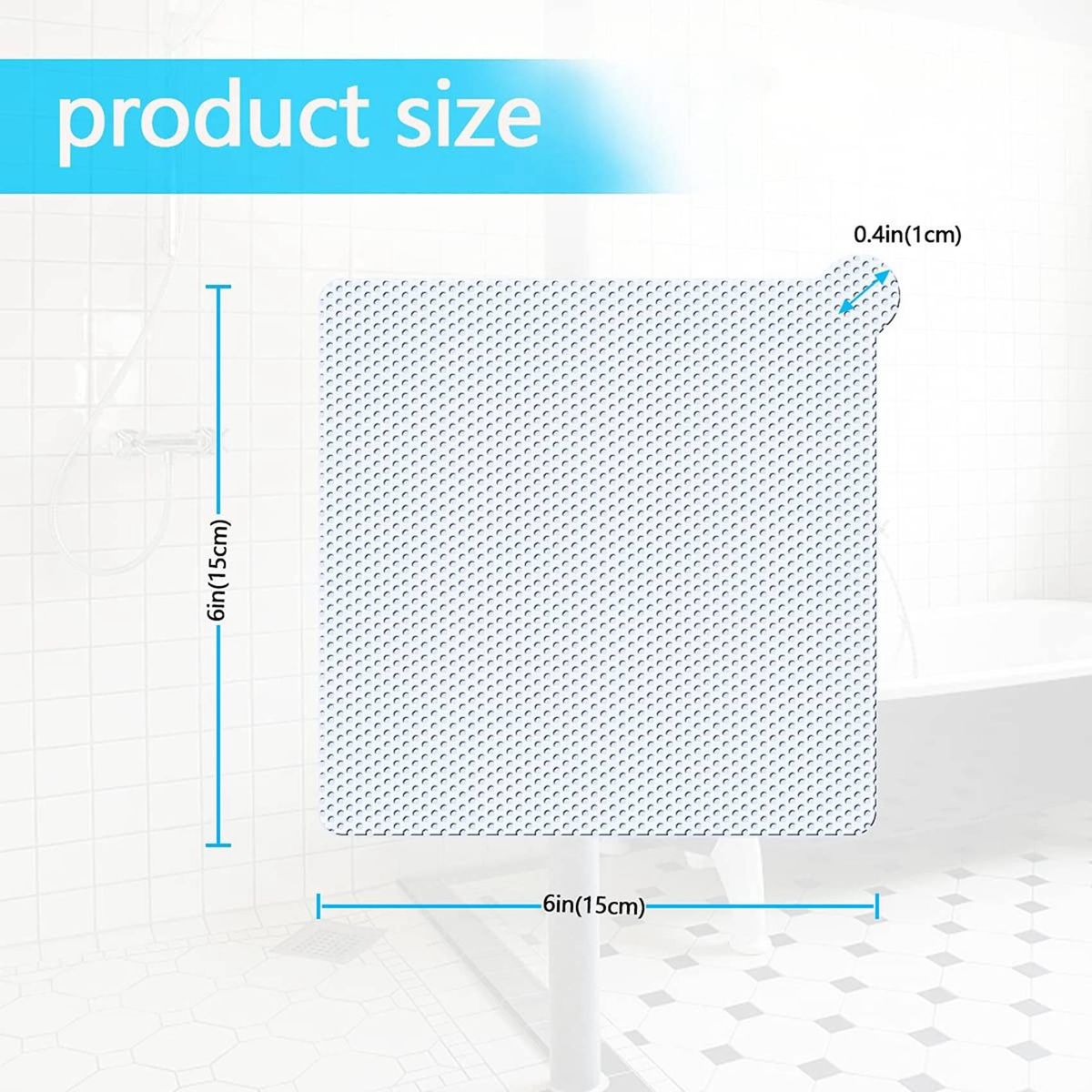 25 PCS Drain Hair Catcher Disposable Catcher (6Inch Regular