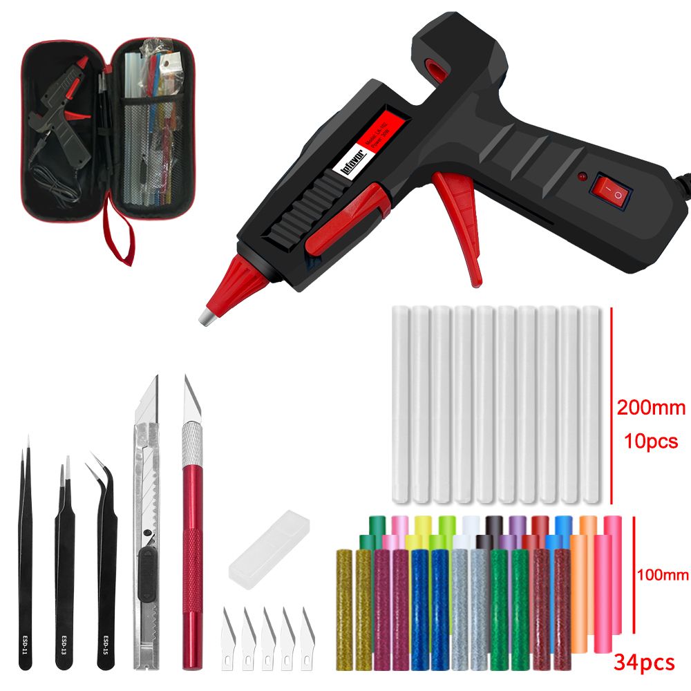 Cordless 3.6V Lithium-ion Hot Melt  Gun Rechargeable Lithium Battery Wireless Repair Tool Home DIY