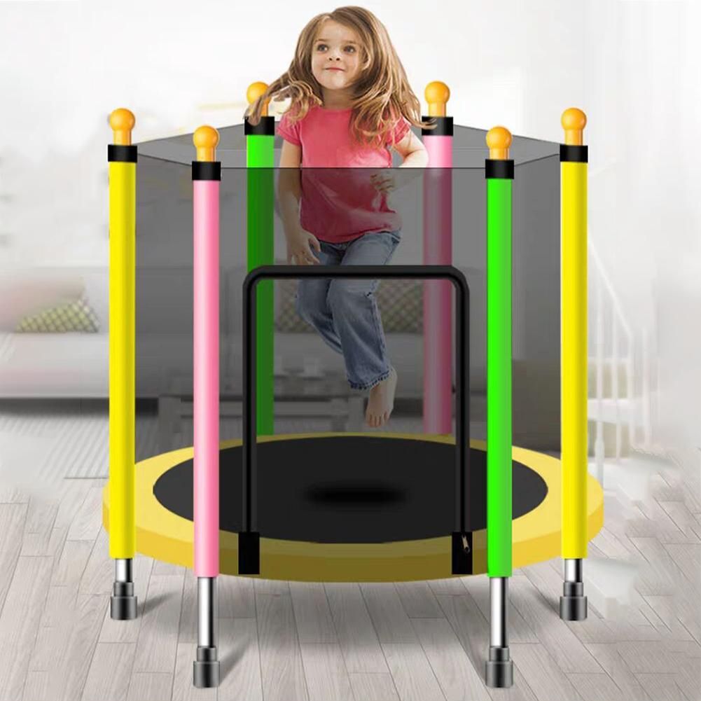 Trampoline Safety Net UV-Resistant Garden Trampoline PE 6-pole Replacement Net-120x90cm Safety Net