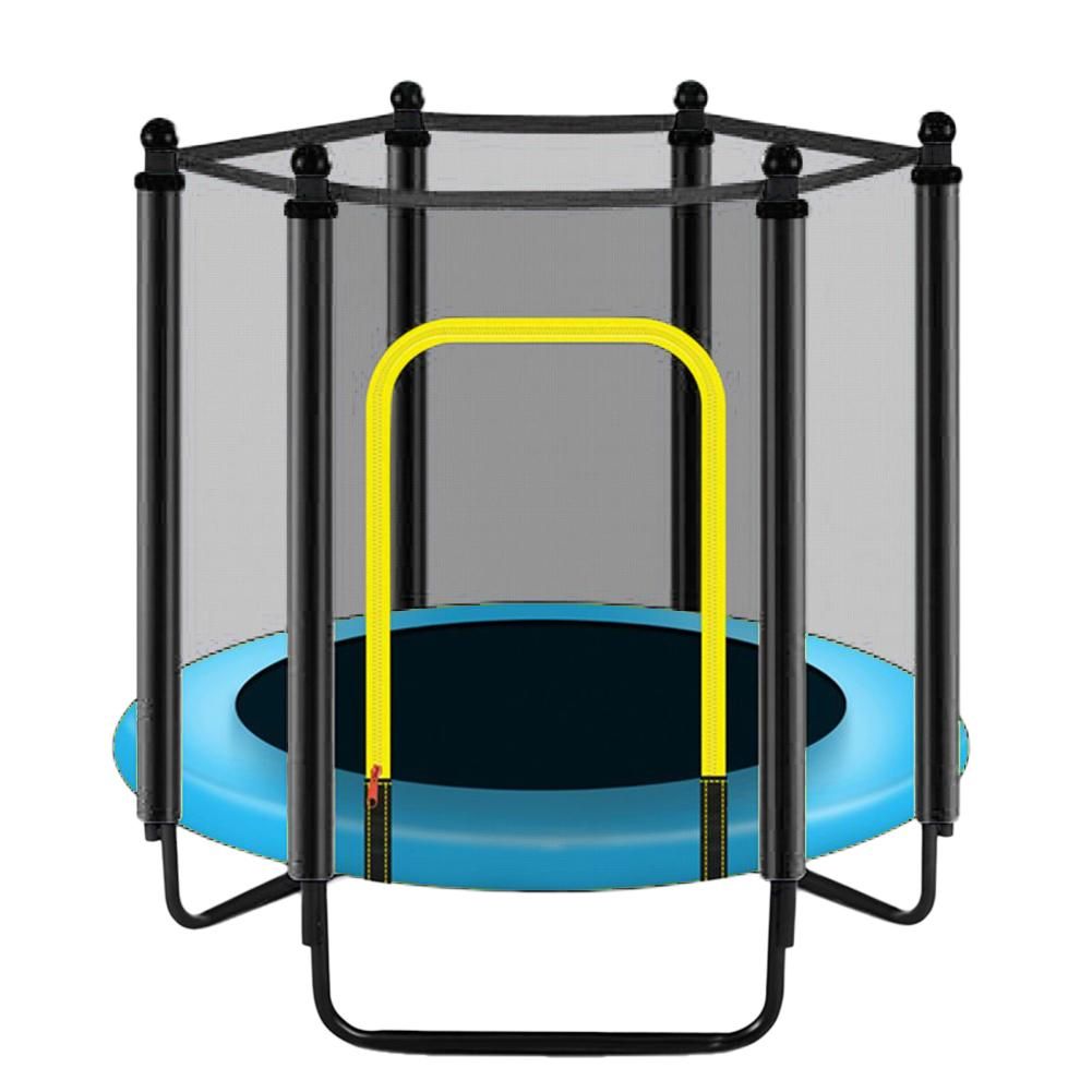 Trampoline Safety Net UV-Resistant Garden Trampoline PE 6-pole Replacement Net-120x90cm Safety Net