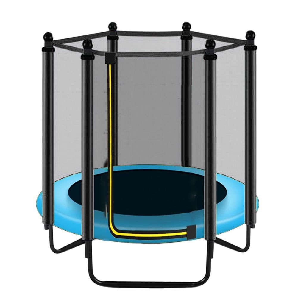 Trampoline Safety Net UV-Resistant Garden Trampoline PE 6-pole Replacement Net-120x90cm Safety Net