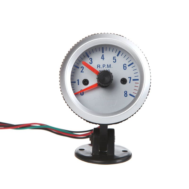 Tachometer Tach Gauge With Holder Cup For Auto Car 2