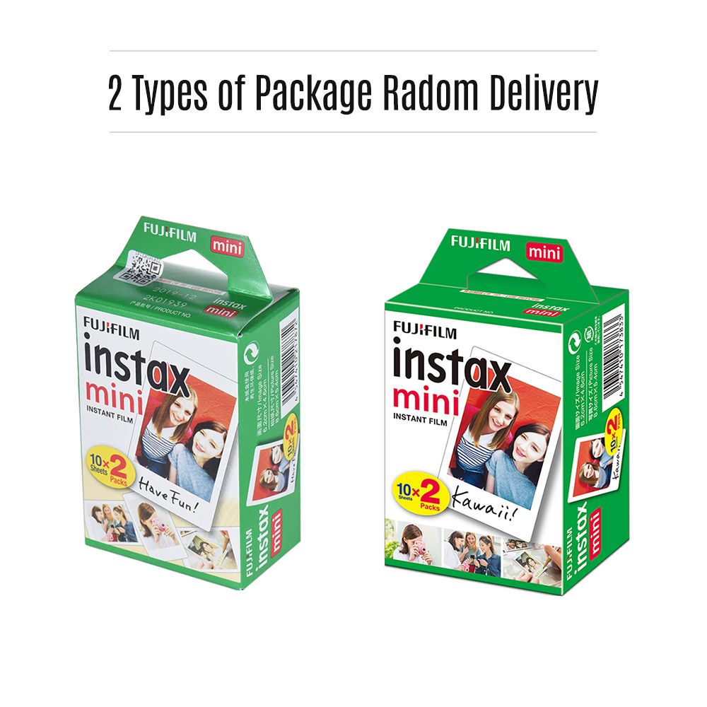 Fujifilm Instax Mini 20 Sheets White Film Photo Paper