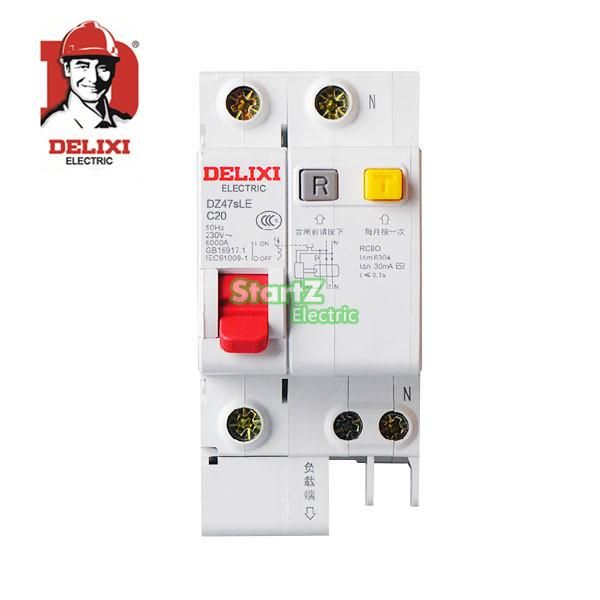 20A 1P+N RCBO RCD Circuit Breaker DE47LE