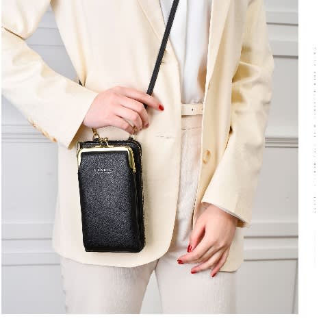 Women Mobile Phone Adjustable Shoulder Crossbody Strap Purse