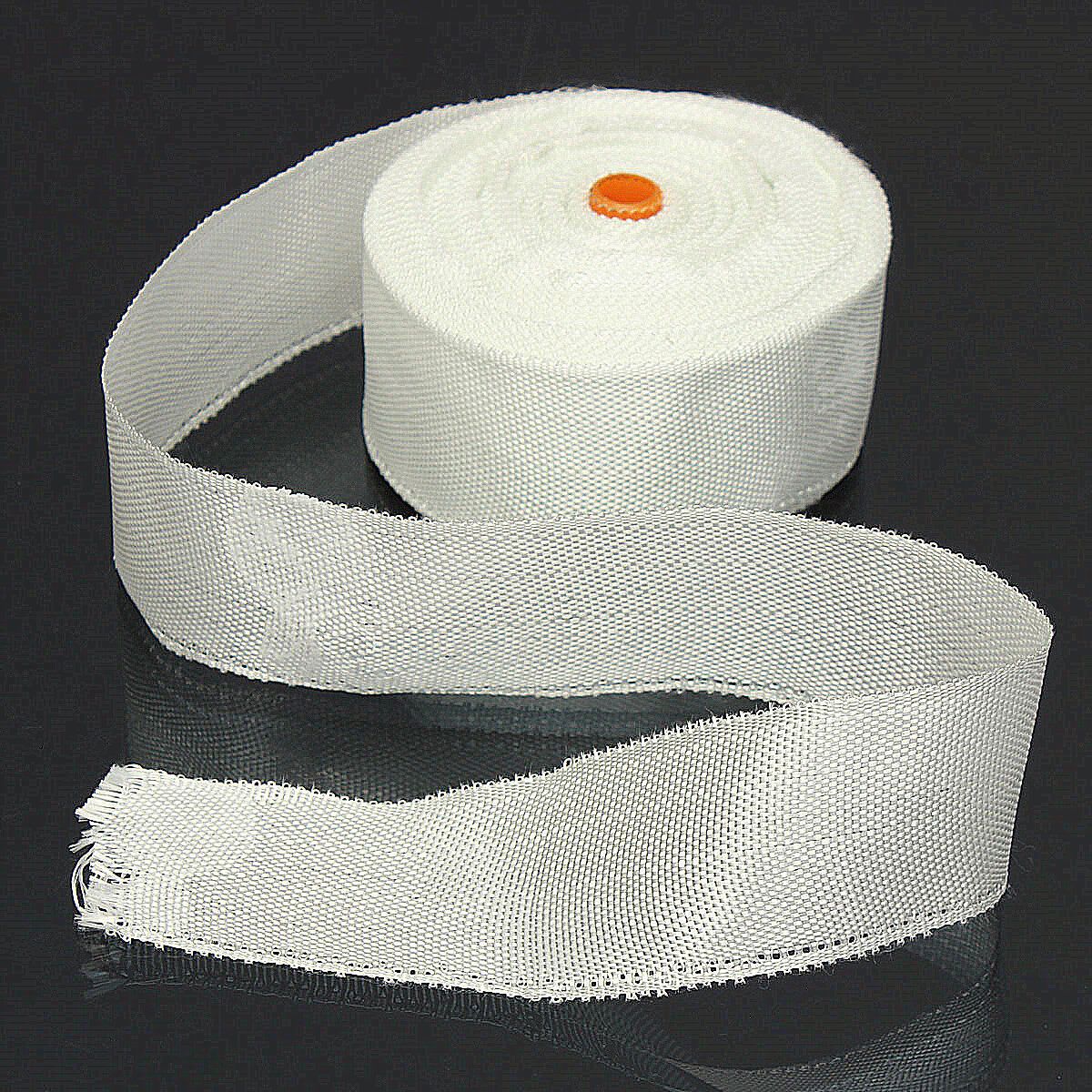 Teamtop 2" 33 Yards Fiberglass Cloth Tape E-Glass Glass Fiber Plain Weave 5cm X 30m