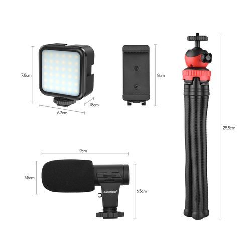 KIT-04LM Vlogging Kit Smartphone Video Rig Kit