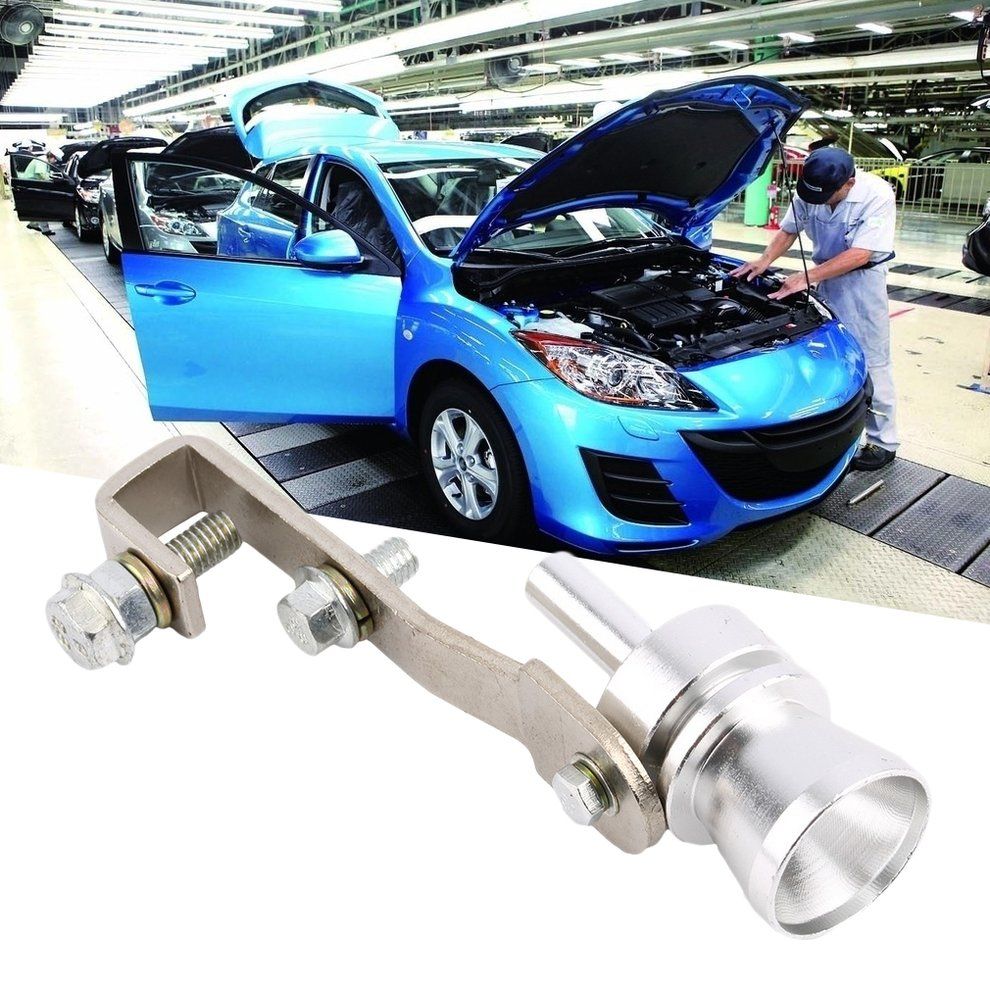 MT  Universal Car Turbo Sound Whistle   Sound Pipe Exhaust Muffler Pipe