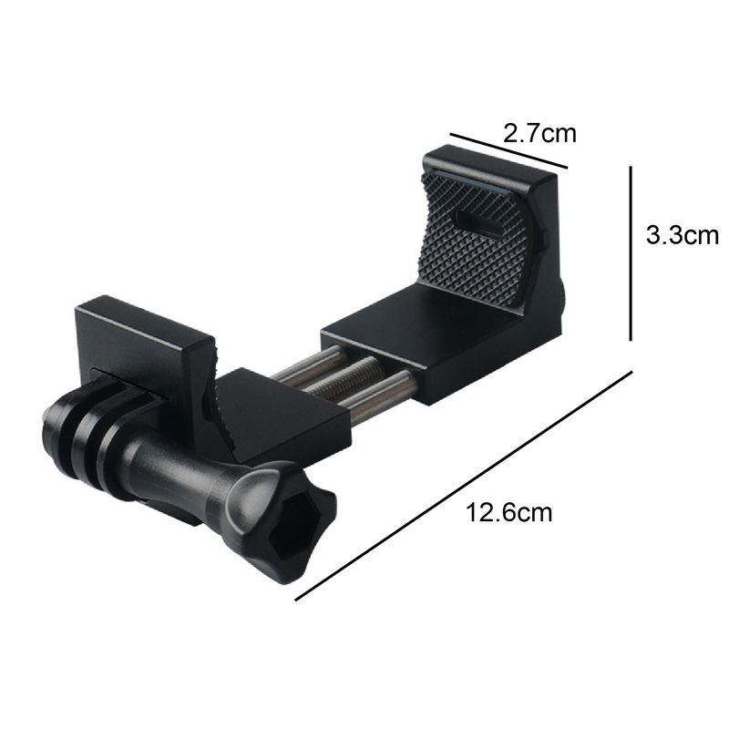 Universal Adjustable Mobile Phone Clip Bracket With 1/4