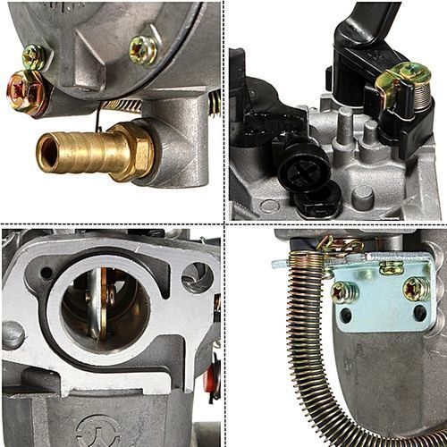 Dual LPG/NG Fuel Carburetor For GX160 168F 1-6KW Water Pump Generator Engine NEW