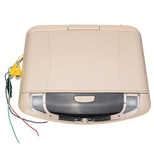 9'' Screen Flip Down Roof Mount Monitor Overhead TFT LCD Car DVD HDMI Player 12V