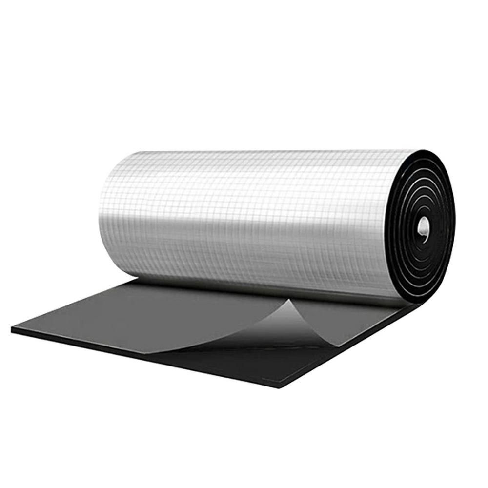 50x200cm 5/10/15/20mm Car Firewall Heat Sound Deadener Insulation Waterproof Mat Aluminium