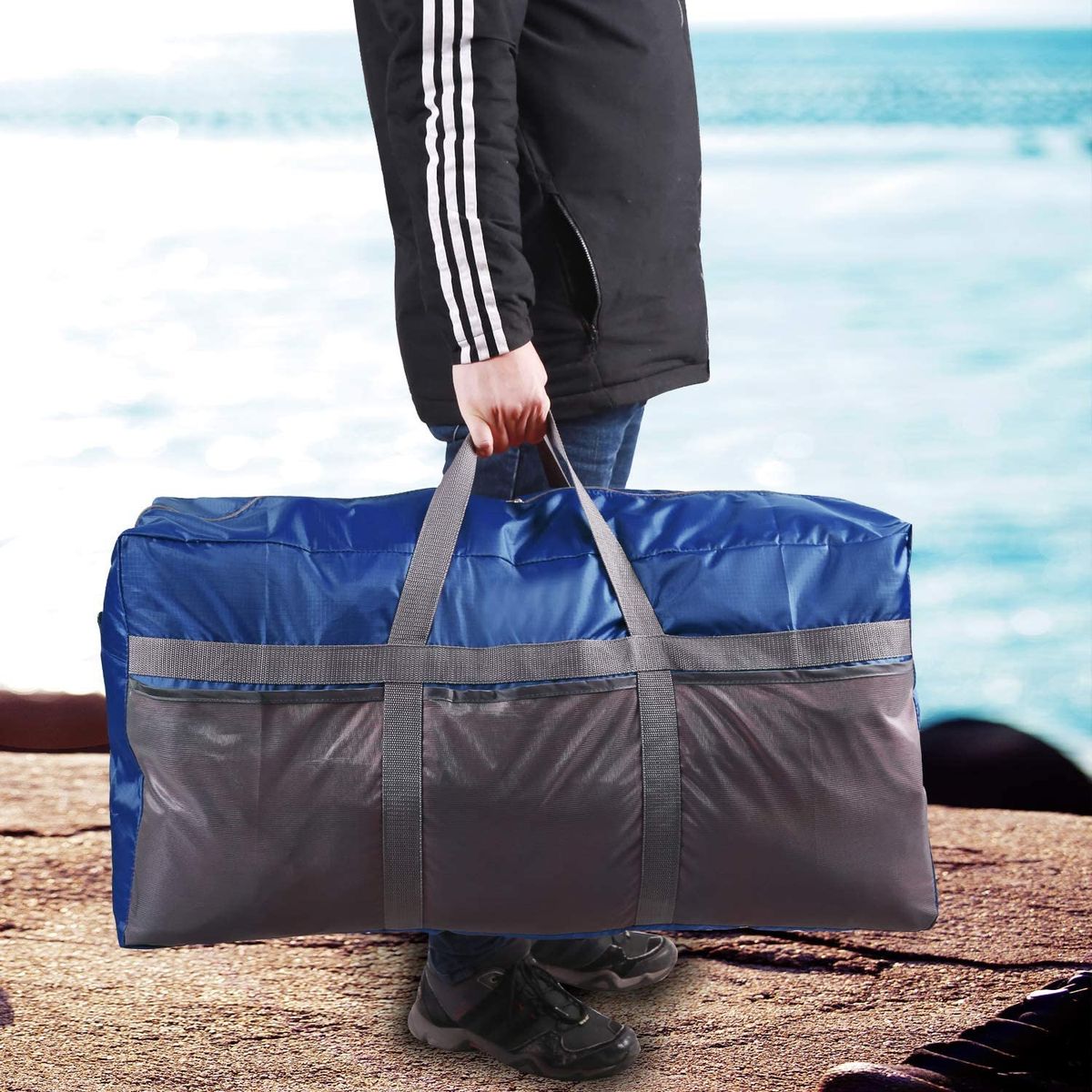 REDCAMP 60\/75\/96L Extra Large Duffle Bag Lightweight