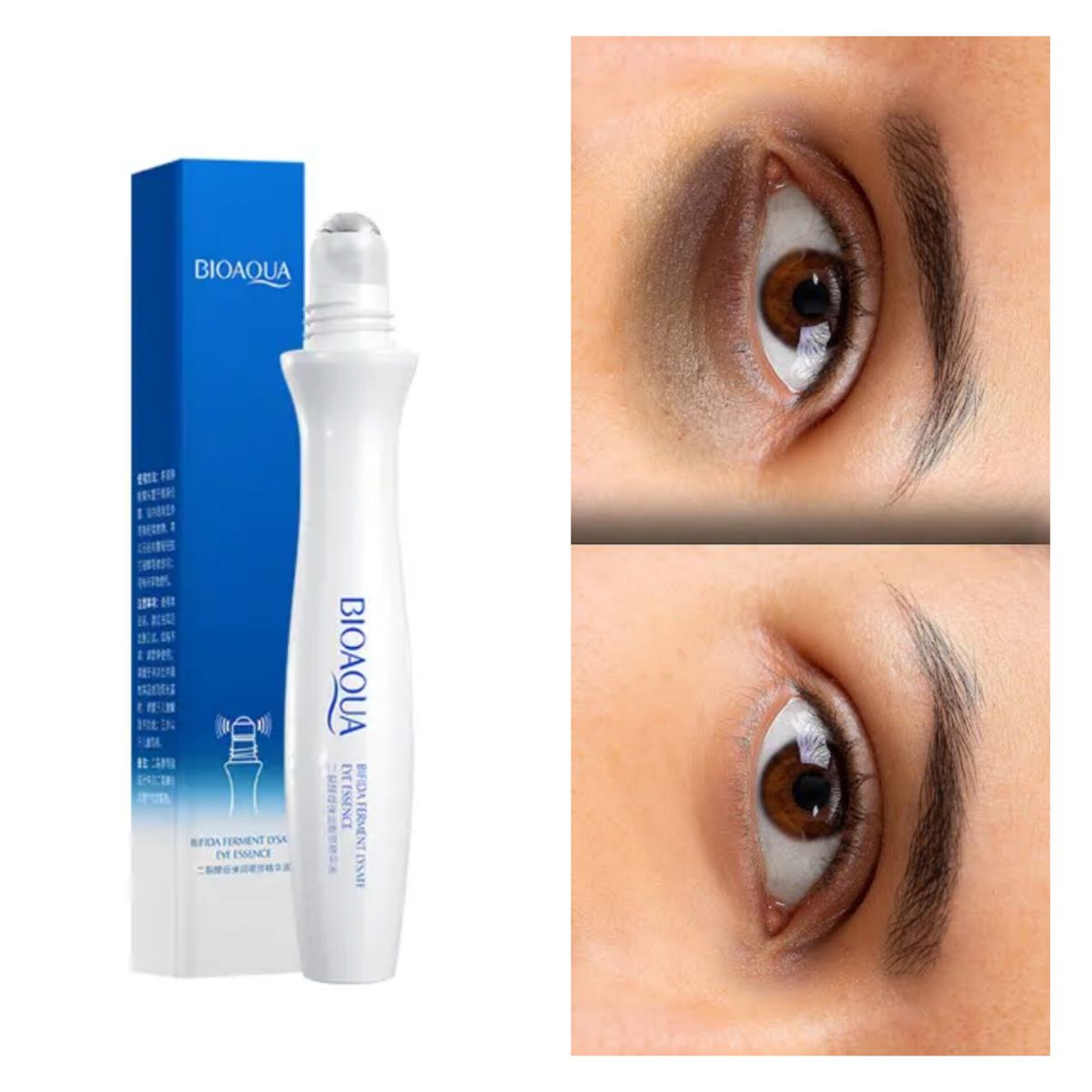 Hyaluronic Acid Eye Serum +2 Pcs Of  Eye Mask (Dark Circle Remover Combo)