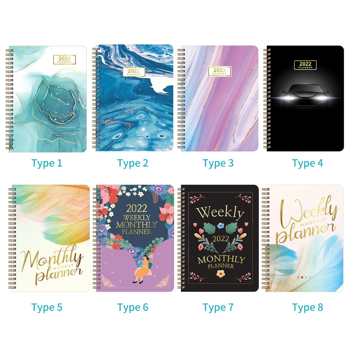 2023 Planner 365 Days Monthly Weekly Planner To Do List A5