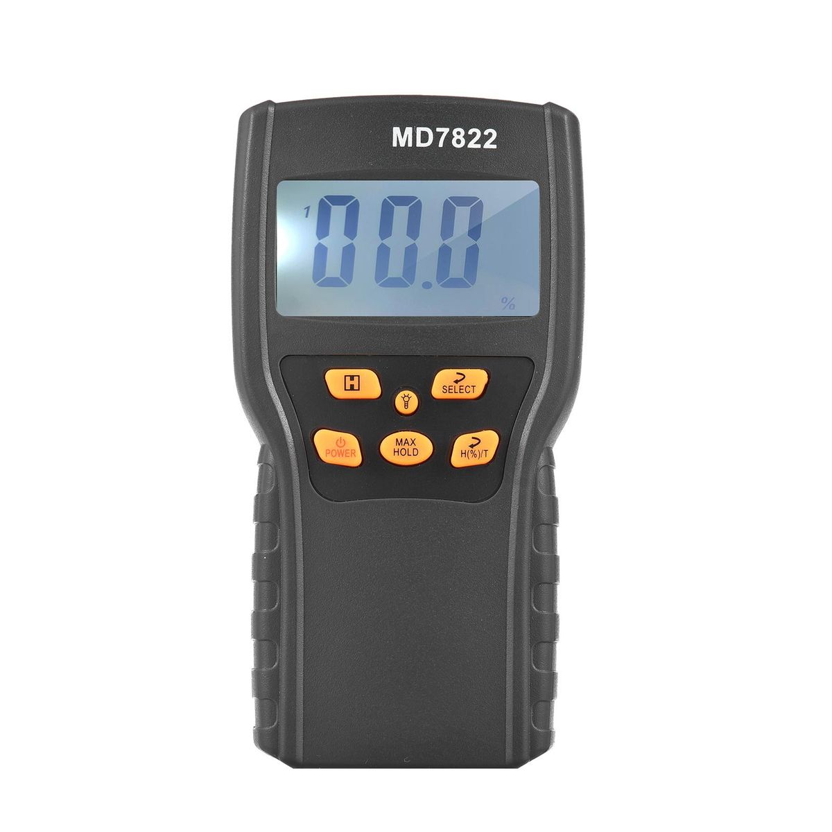Grain Moisture Meter LCD Digital Wheat Paddy Rice & Corn Meter Grain Moisture Meter Water Content Analyzer -10~60°C Temperature Tester Humidity Tester Measuring 2%~30% Water Content Analyzer with 12-inch Super Long Probe for