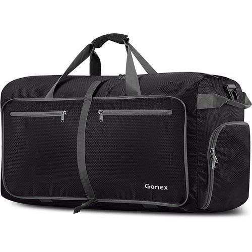 Gonex 100L 150L Large Foldable Travel Duffle Bag With Shoes