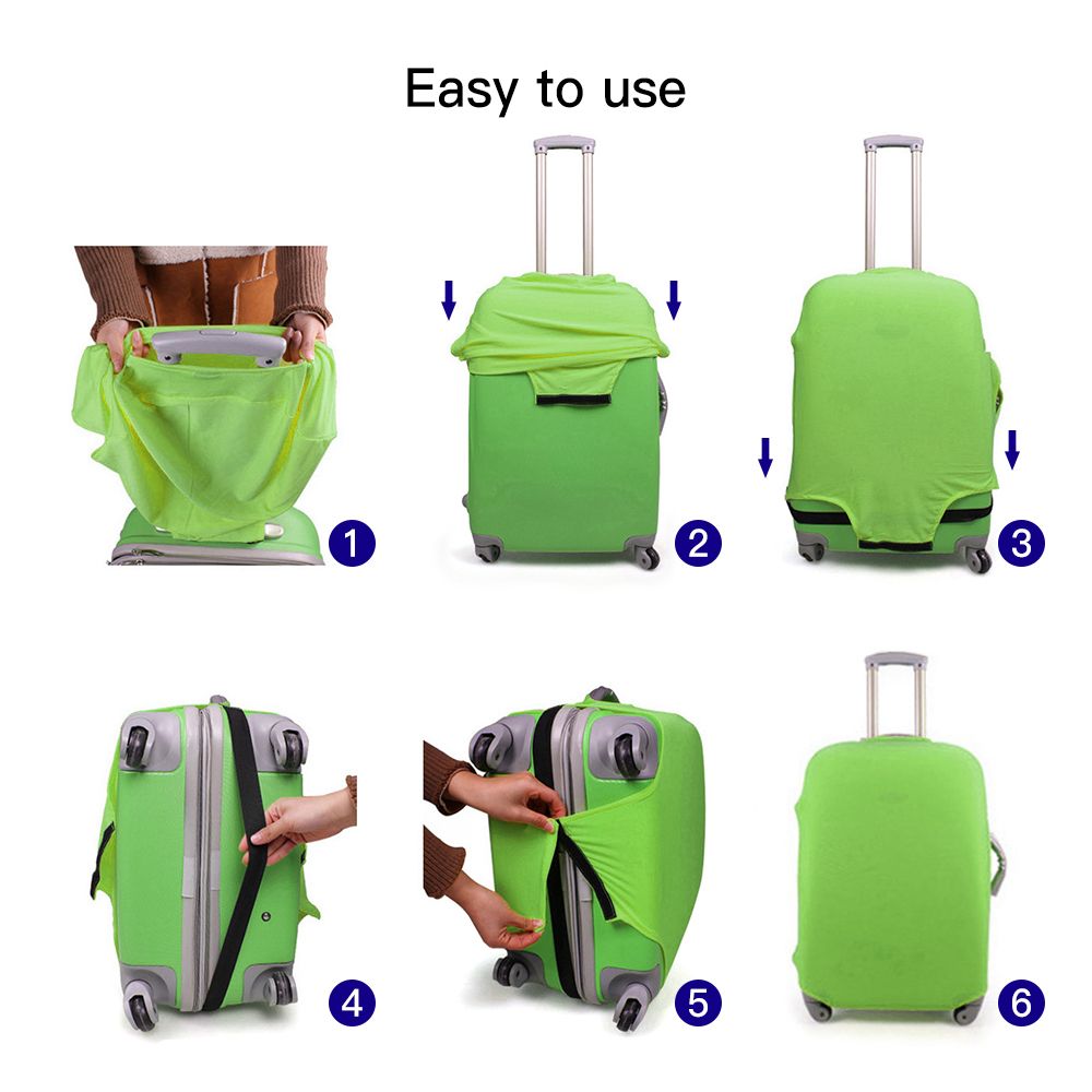 Travel Luggage Cover Elastic Suitcase Cover Dust Cover