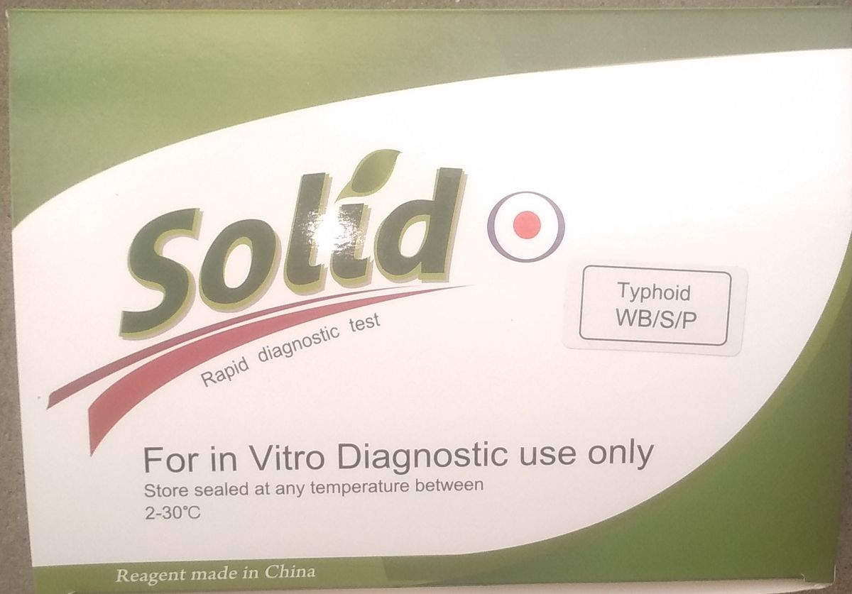 Typhoid Test Kit / Typhoid Rapid Test - X25