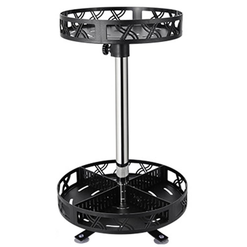 Revolving Hanging Spice Rack with Height Adjustable,for