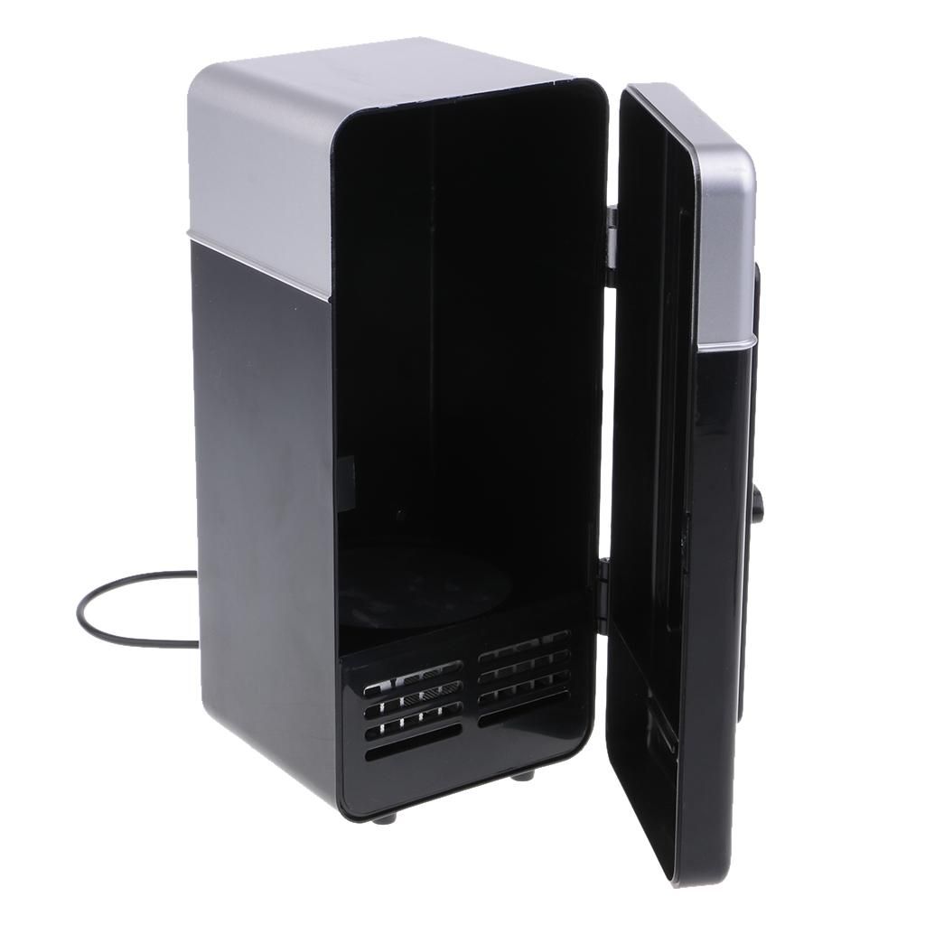 Portable Car Mini Fridge 5v Heat And Cool USB Black