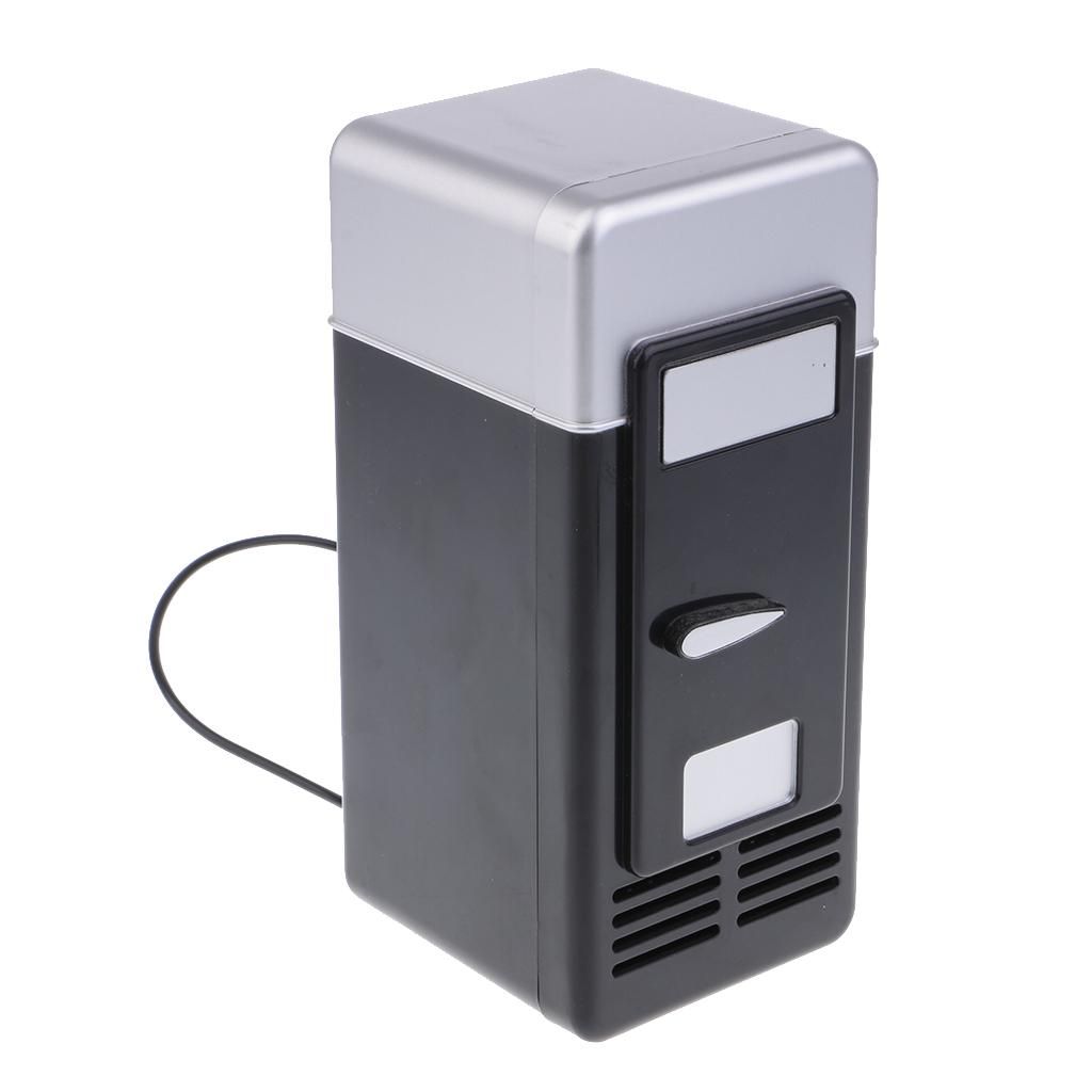 Portable Car Mini Fridge 5v Heat And Cool USB Black