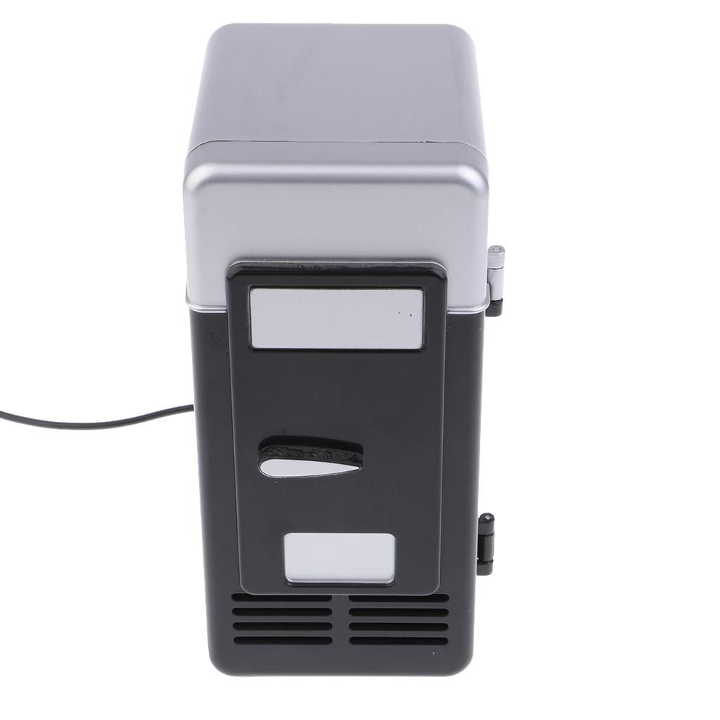 Portable Car Mini Fridge 5v Heat And Cool USB Black