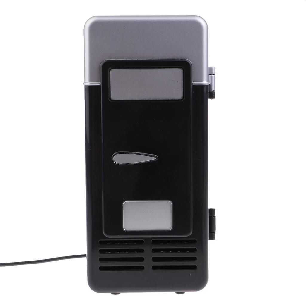 Portable Car Mini Fridge 5v Heat And Cool USB Black