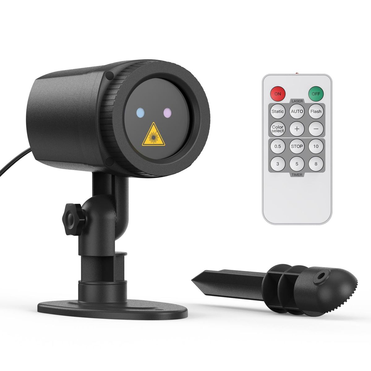 Christmas Projector Light Star Projector Light Sensor 10 Modes IP65 Waterproof Party and Garden Decoration