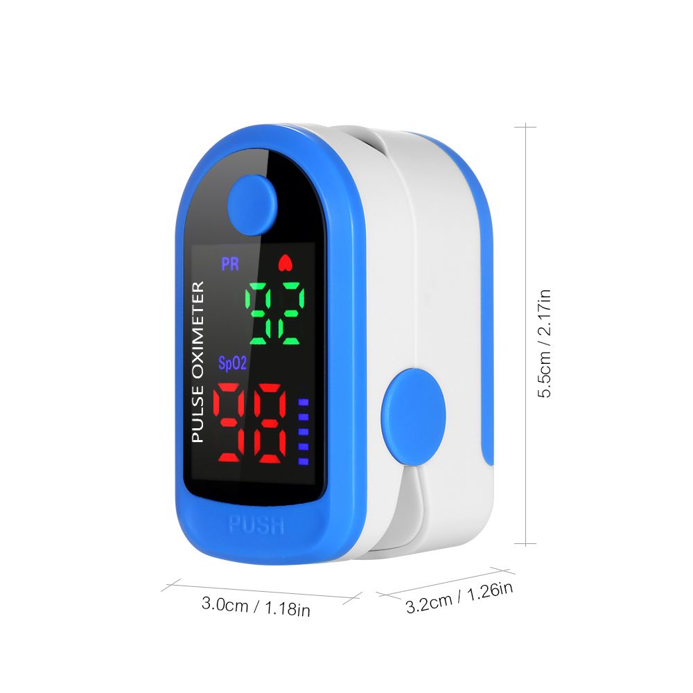Fingertip Pulse Oximeter Blood Oxygen Saturation Monitor