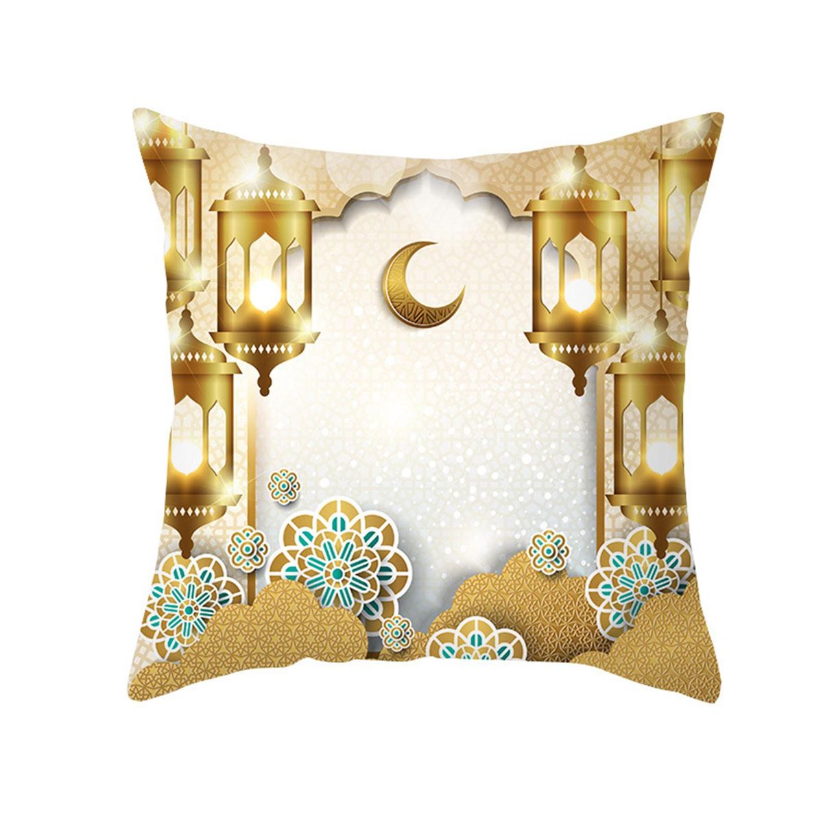 Ramadan Mubarak Home Decoration Pillow Case Style 2