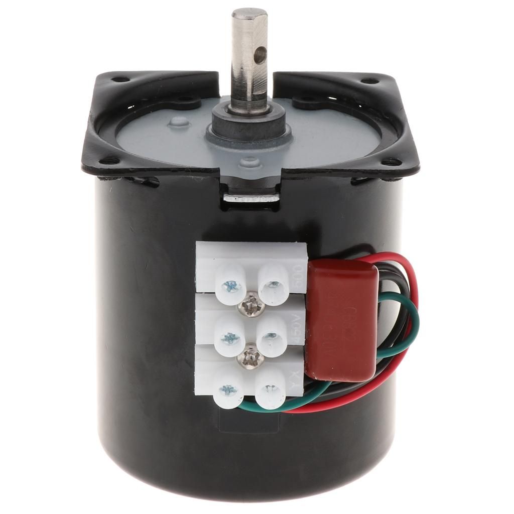D Shaft Low Speed  220V 28W CW/CCW Permanent  Gear Motor
