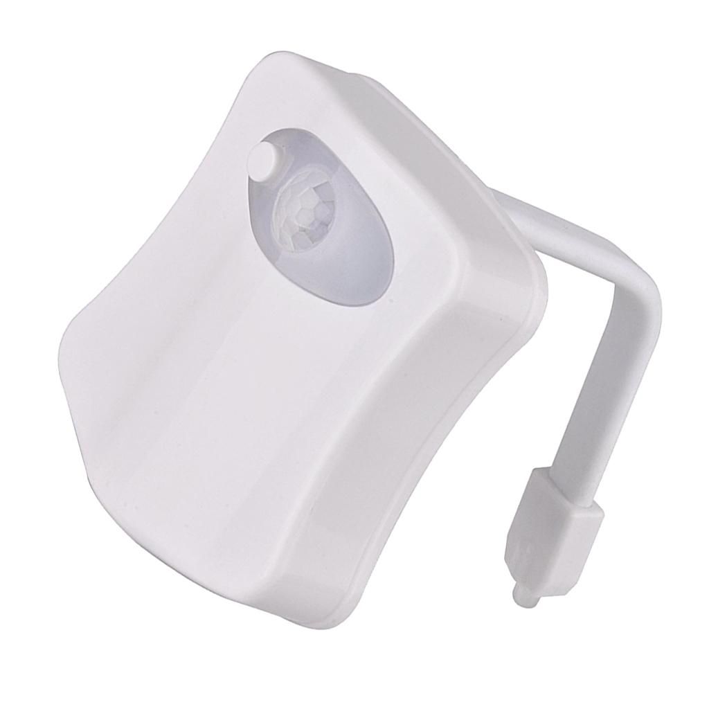 Motion Activated LED Night Light Toilet Seat 8 Colors