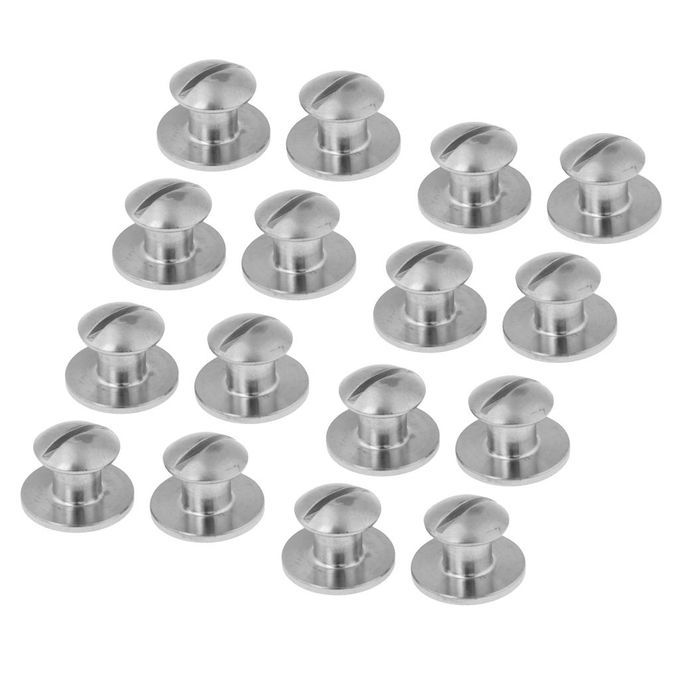 16 Packs Tech Scuba Diving BCD Backplate Pad Book Screws Mounting
