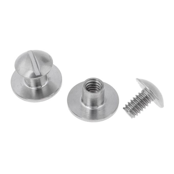 16 Packs Tech Scuba Diving BCD Backplate Pad Book Screws Mounting