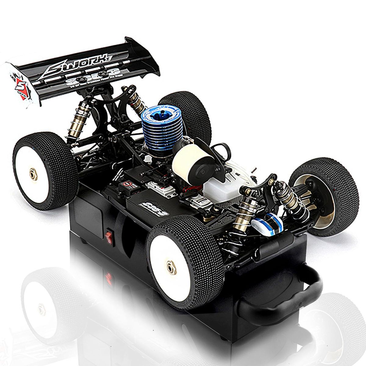 1/8 metal Starter Box for Remote Control Model Start tools Radio Control Nitro Engine Truck  truggy Hobby Option Parts