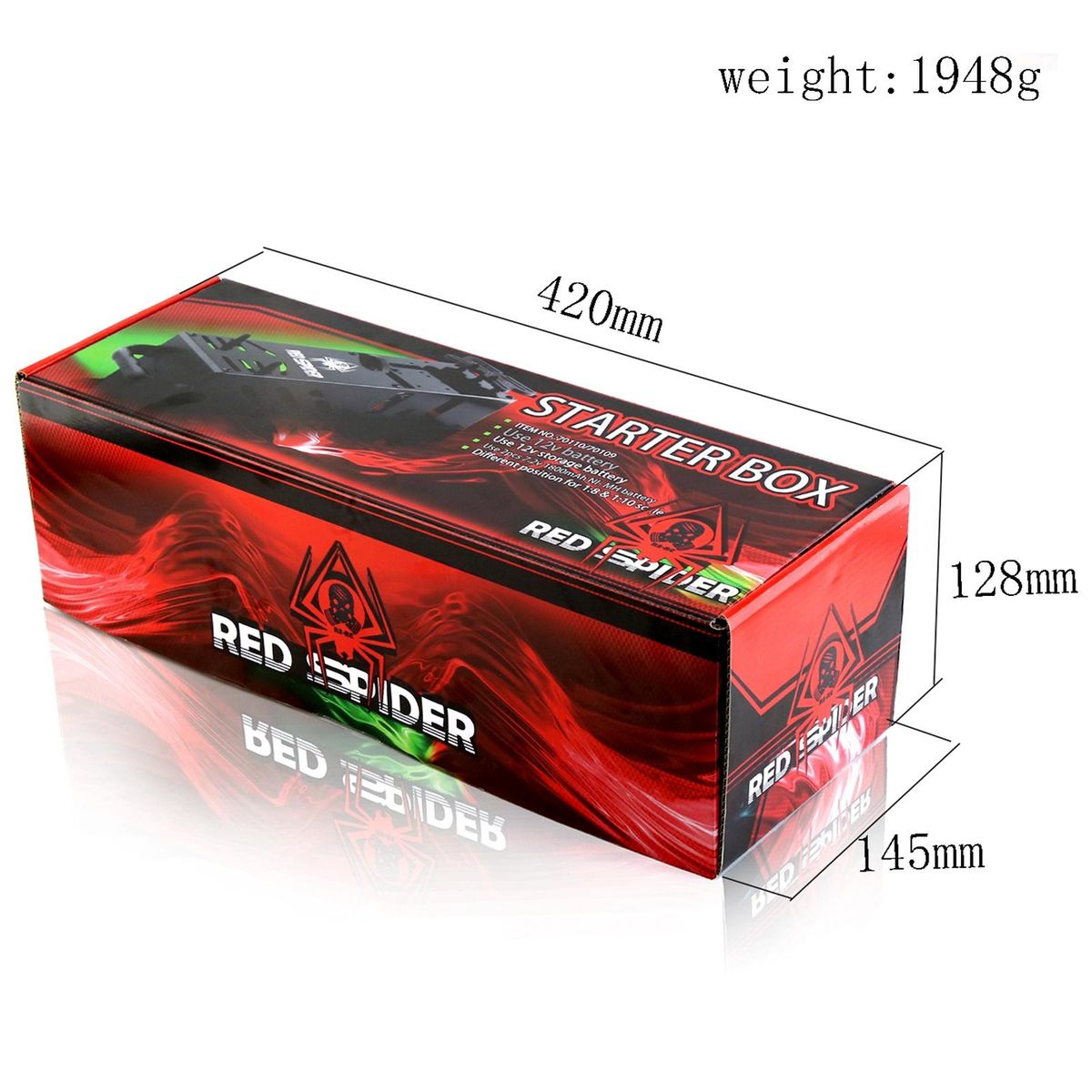 1/8 metal Starter Box for Remote Control Model Start tools Radio Control Nitro Engine Truck  truggy Hobby Option Parts