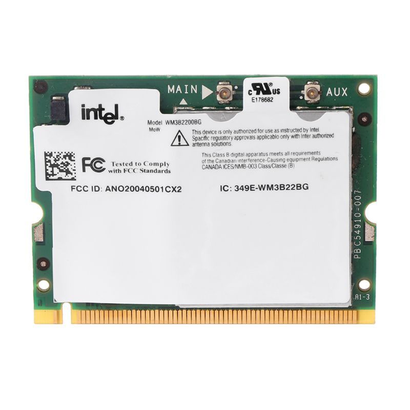 Pro Wireless 2200BG 802.11B G Mini PCI Network Card WIFI